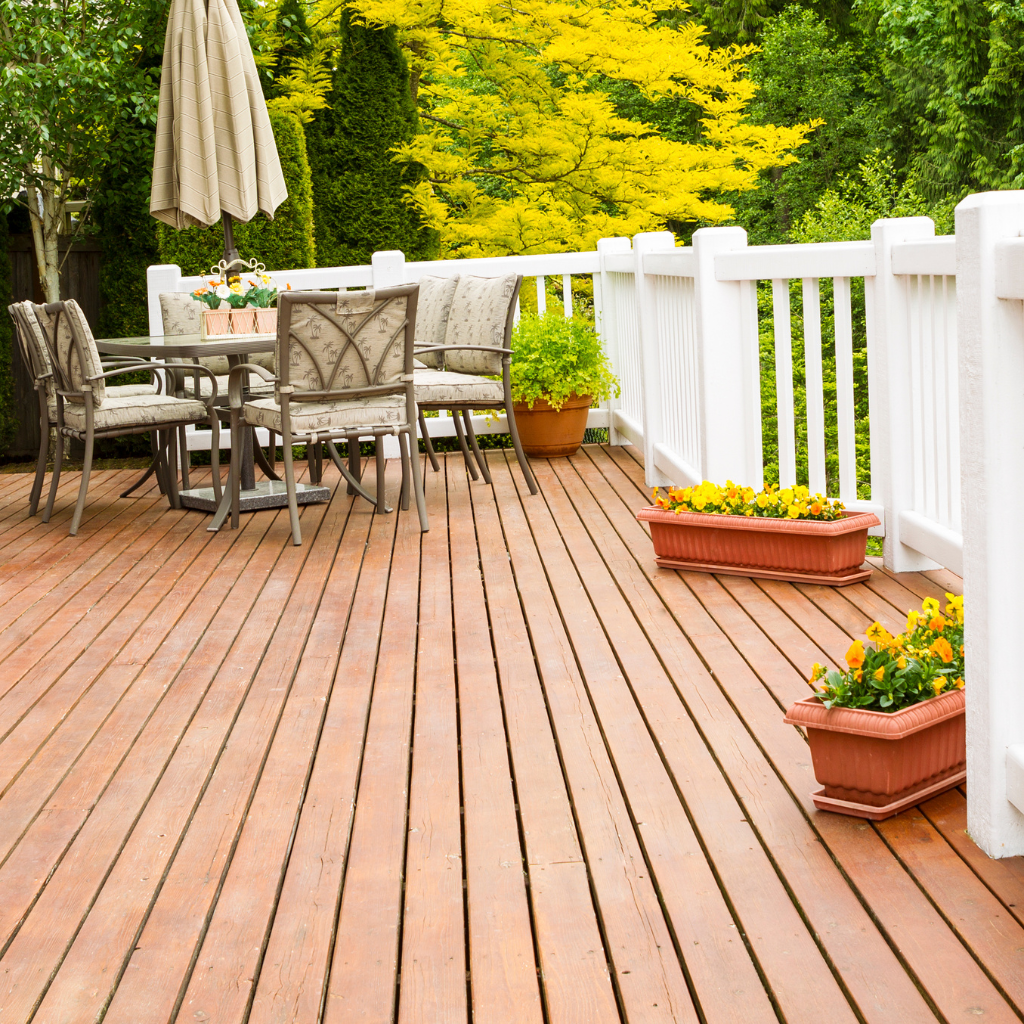 Professional Decked Patios in Dyserth